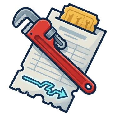 Plumber Ticket logo